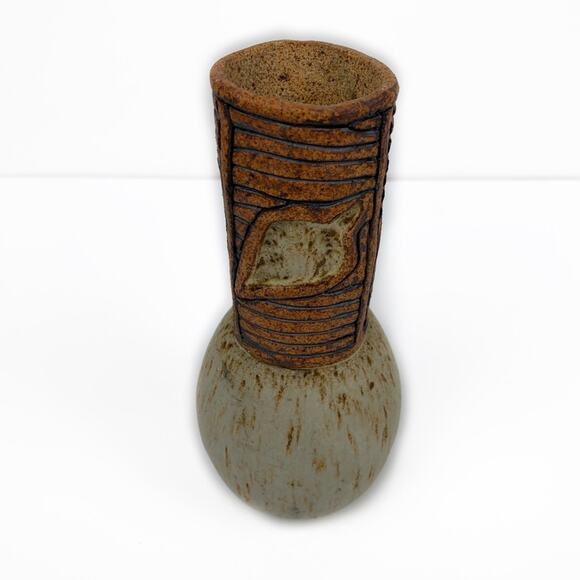 Vintage Stoneware Vase - Picture 2 of 7